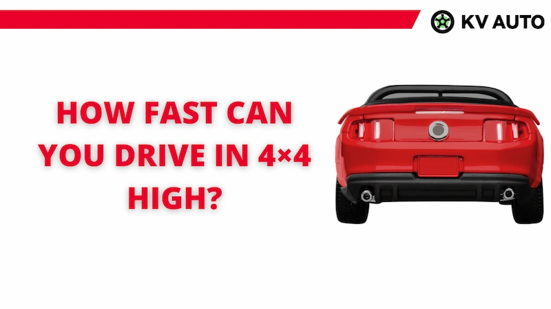 How Fast Can You Drive in 4×4 High? Let's See